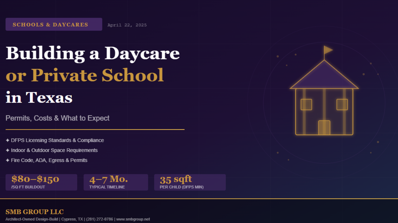 Daycare Construction in Texas