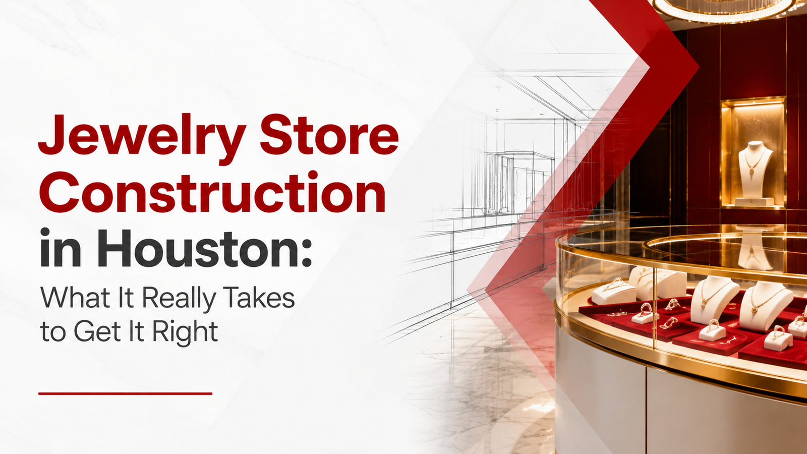 jewelry store construction Houston